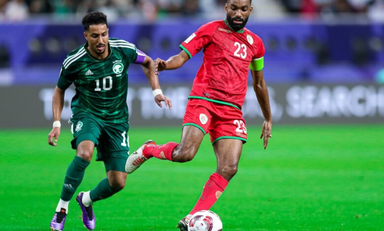 نتيجة مباراة عمان والسعودية